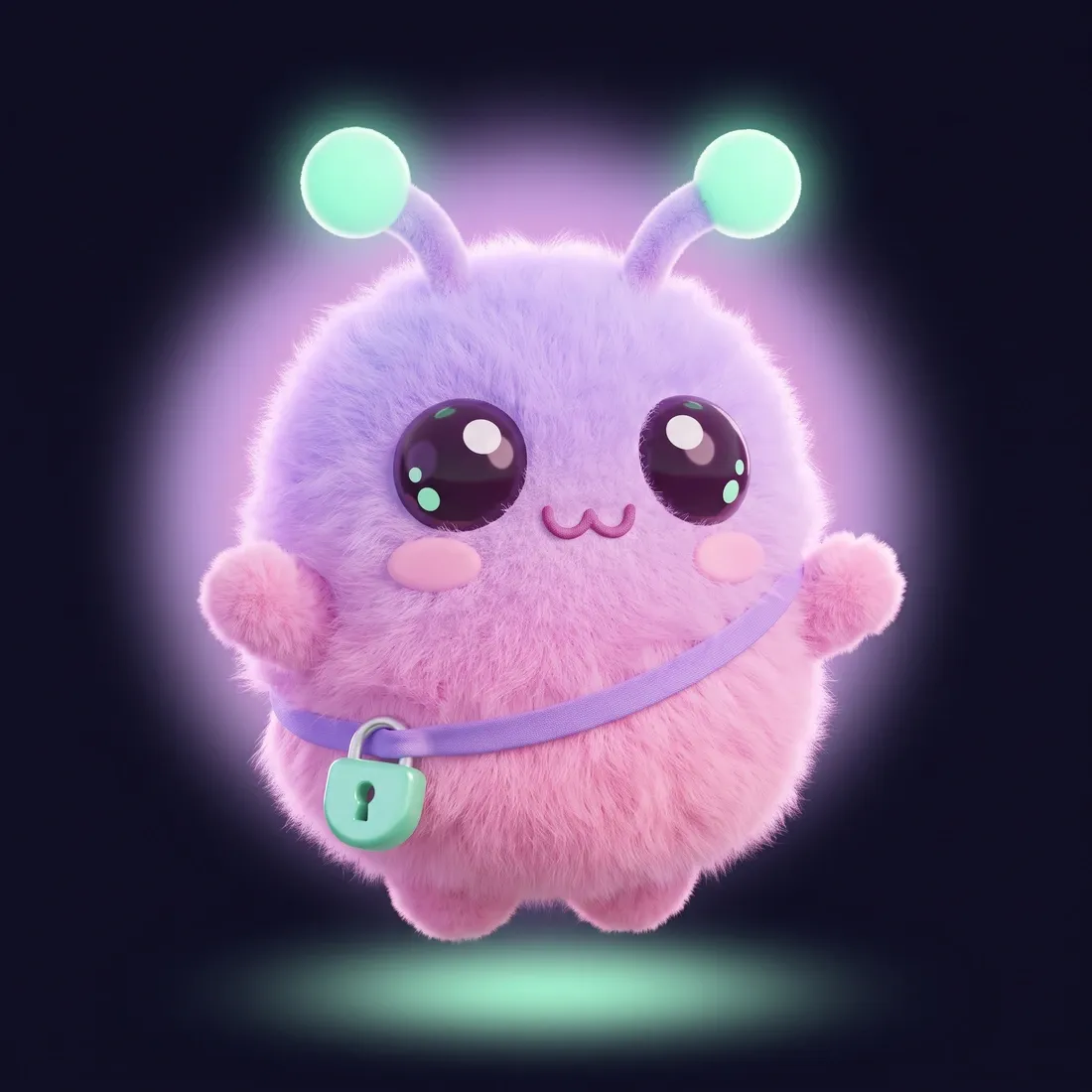 Пуфи — пушистый маскот Pufi VPN